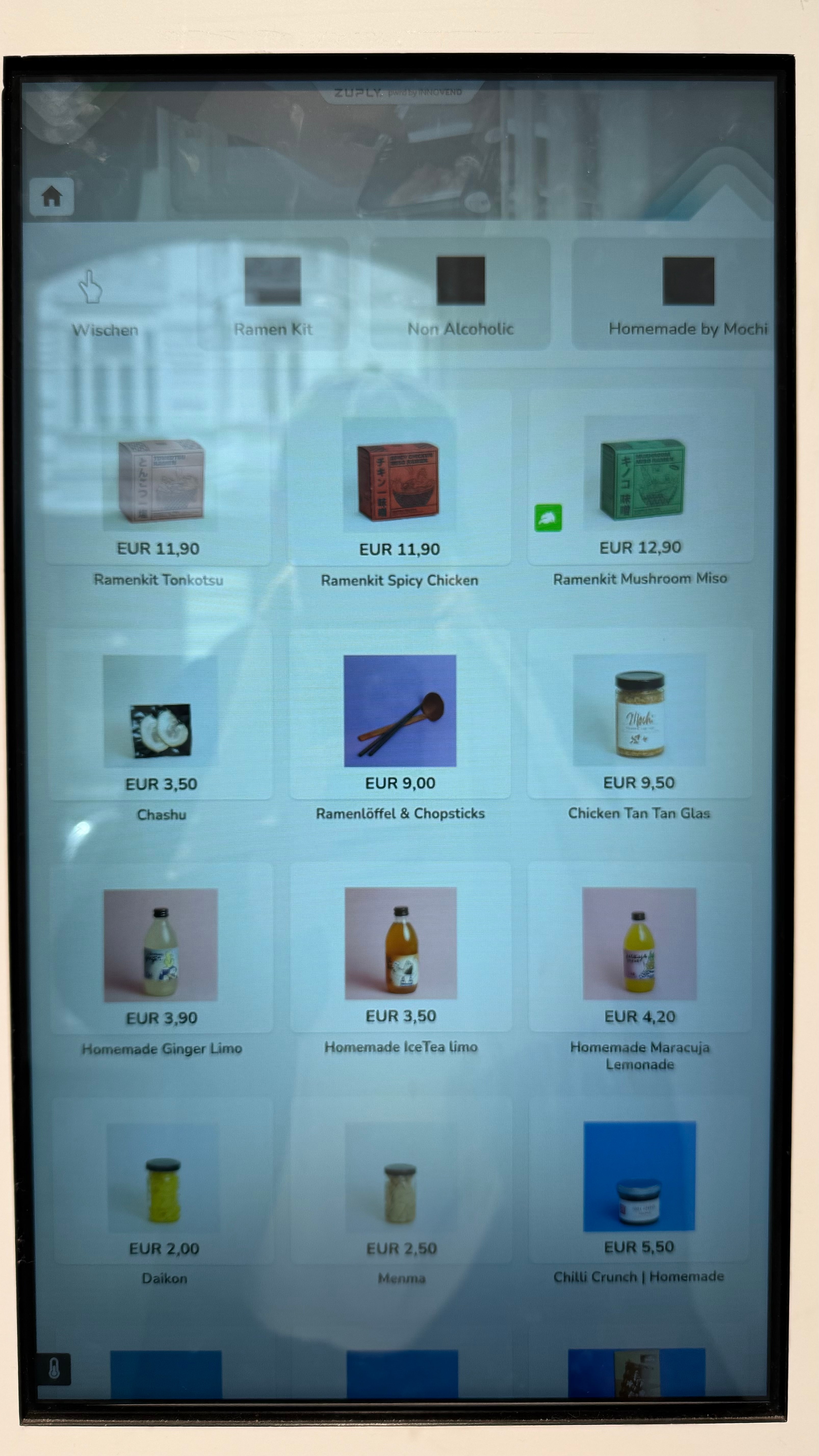 Display with Products